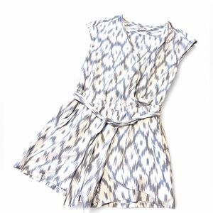 💙Toad&Co Navy and White Striped Romper